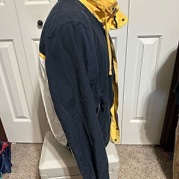 Nautica Mens Large Vintage Hooded 90’s Jacket - Picture 3 of 5